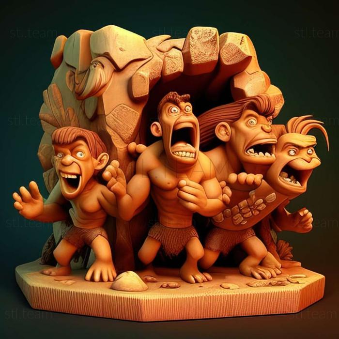 3D модель Гра Croods Prehistoric Party (STL)